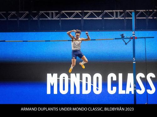 ARMAND DUPLANTIS PÅ MONDO CLASSIC, BILDBYRÅN 2023