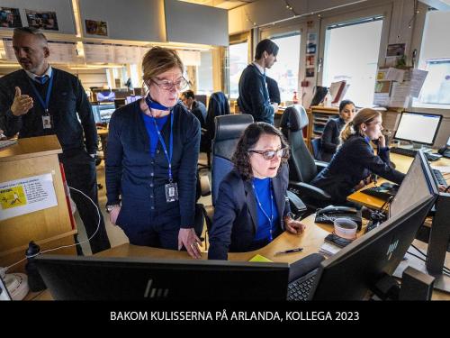 BAKOM KULISSERNA PÅ ARLANDA, KOLLEGA 2023