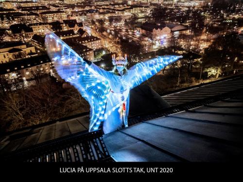 LUCIA PÅ UPPSALA SLOTTS TAK, UNT 2020