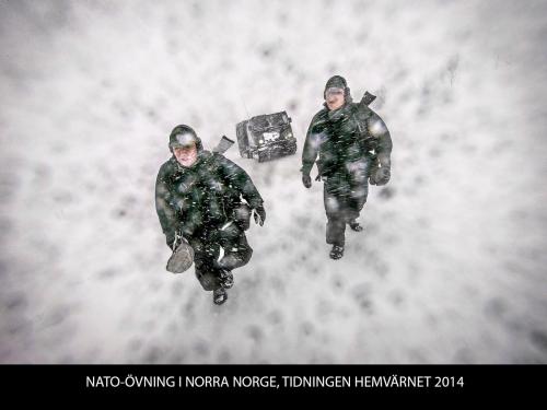 NATO-ÖVNING I NORRA NORGE, TIDNINGEN HEMVÄRNET 2014